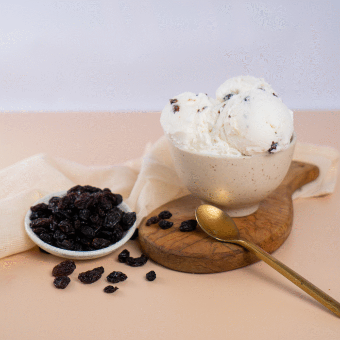 Batido de litro Vainilla pasas